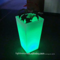 Home garden pots self watering plastic pp planter led lighted planter pots